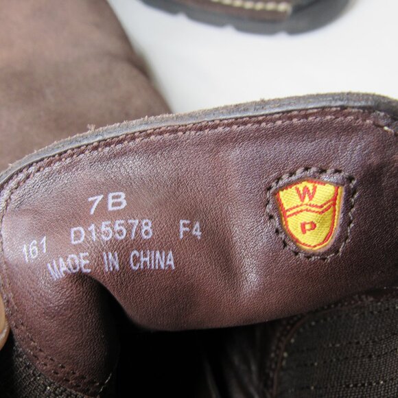 Cole Haan Brown Suede Leather Water Proof Bootie Women's 7 - Picture 8 of 9